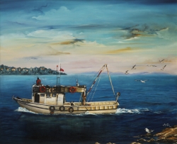 Balıkçı  90 x 110 cm